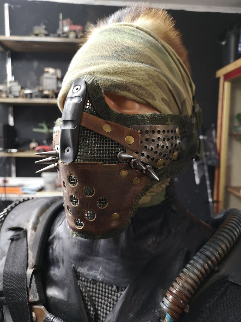 Ansvarlige person whisky Mange Airsoft Mask merciless Post-apocalyptic Street - Etsy Israel