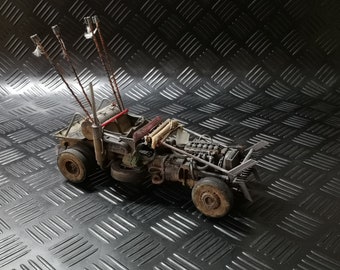 post-apocalyptic car model 1:24, "Devastator", Wasteland Raider Car