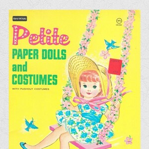 Vintage paper dolls Petite,pdf digital