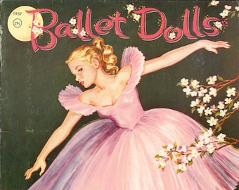 Vintage paper dolls ballet dolls c. 1957 PDF