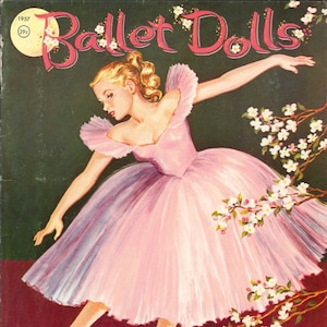 Vintage paper dolls ballet dolls c. 1957 PDF