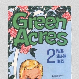 Vintage paper dolls green acres,pdf