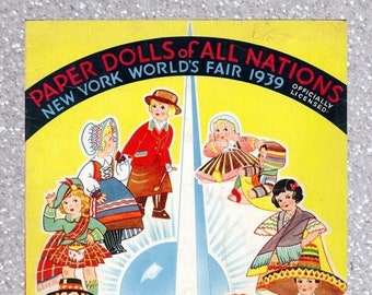 Vintage paper dolls All Nations New York,pdf