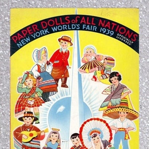 Vintage paper dolls All Nations New York,pdf