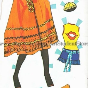Vintage Crissy Paper Dolls With Fun Fashion,pdf - Etsy