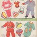 Pdf Printable Digital, Vintage Paper Dolls Betty Bob 1945 - Etsy