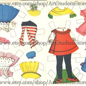 Printable Digital Pdf, Vintage Paper Dolls Chatty Baby - Etsy