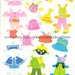 Pdf Printable Digital, Vintage Paper Dolls Winter Flatsy - Etsy