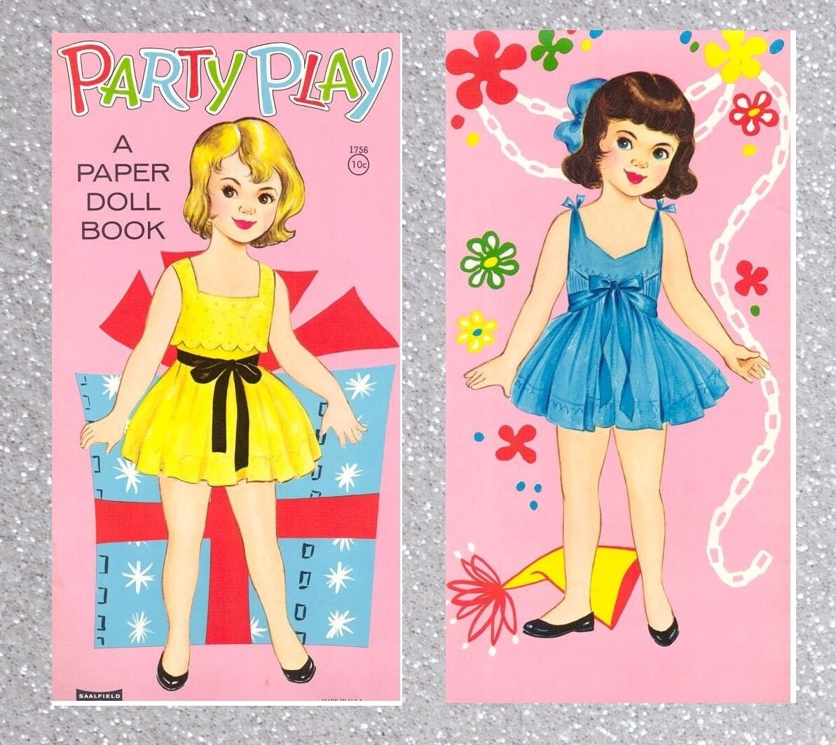 Paper Roplay Printable Printable Pdf, Vintage Paper Party Play - Etsy