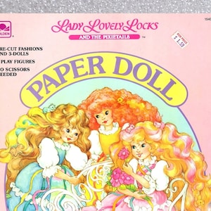 Vintage paper dolls Lovely Lady Locks and The Pixietails,pdf