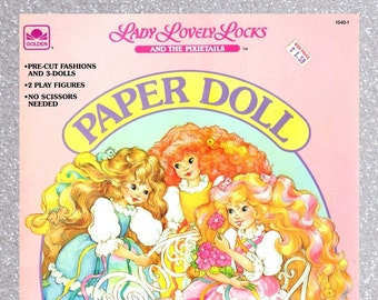 Vintage paper dolls Lovely Lady Locks and The Pixietails,pdf