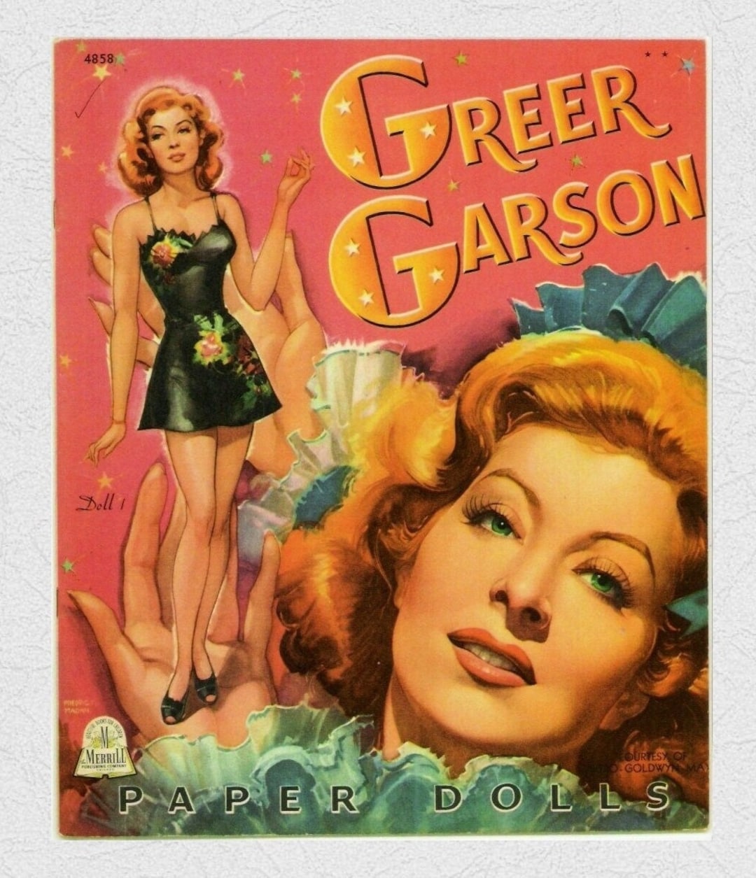 Retro Paper Dolls Vintage Paper Dolls Greer Garson - Etsy