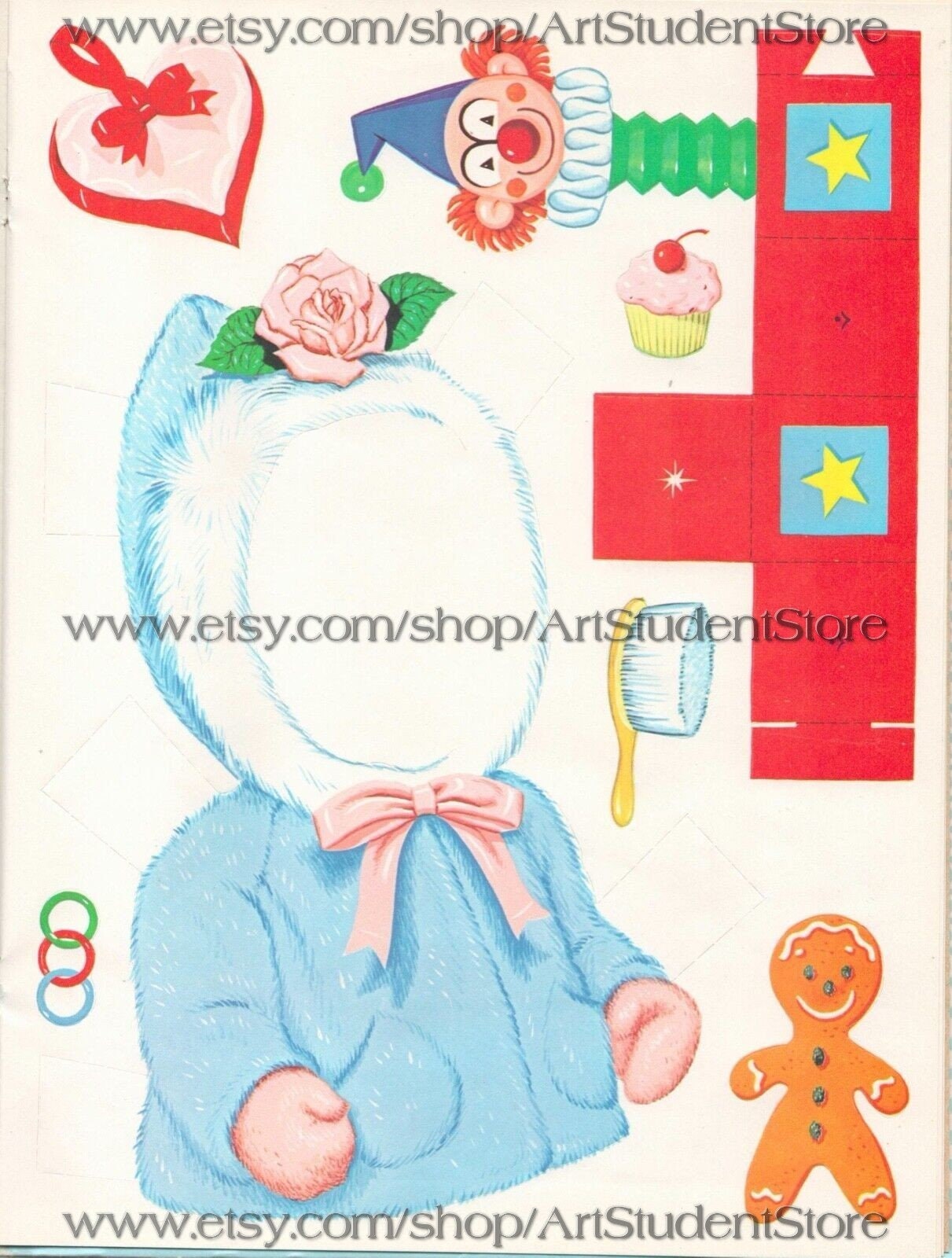 Printable Digital Pdf Vintage Paper Dolls Chatty Baby - Etsy
