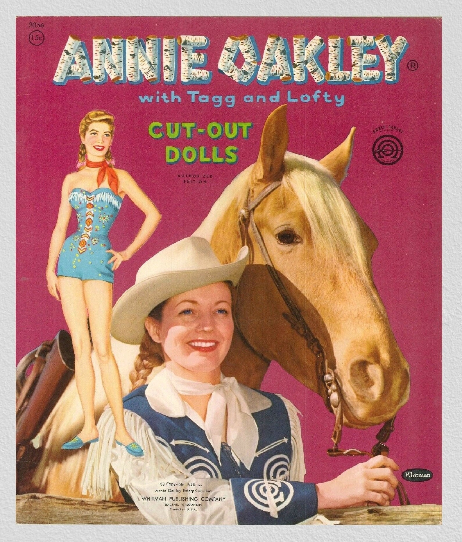 dolls country様　おまとめページ Vintage Paper Dolls,pdf Download,annie Oakley 1955 - Etsy