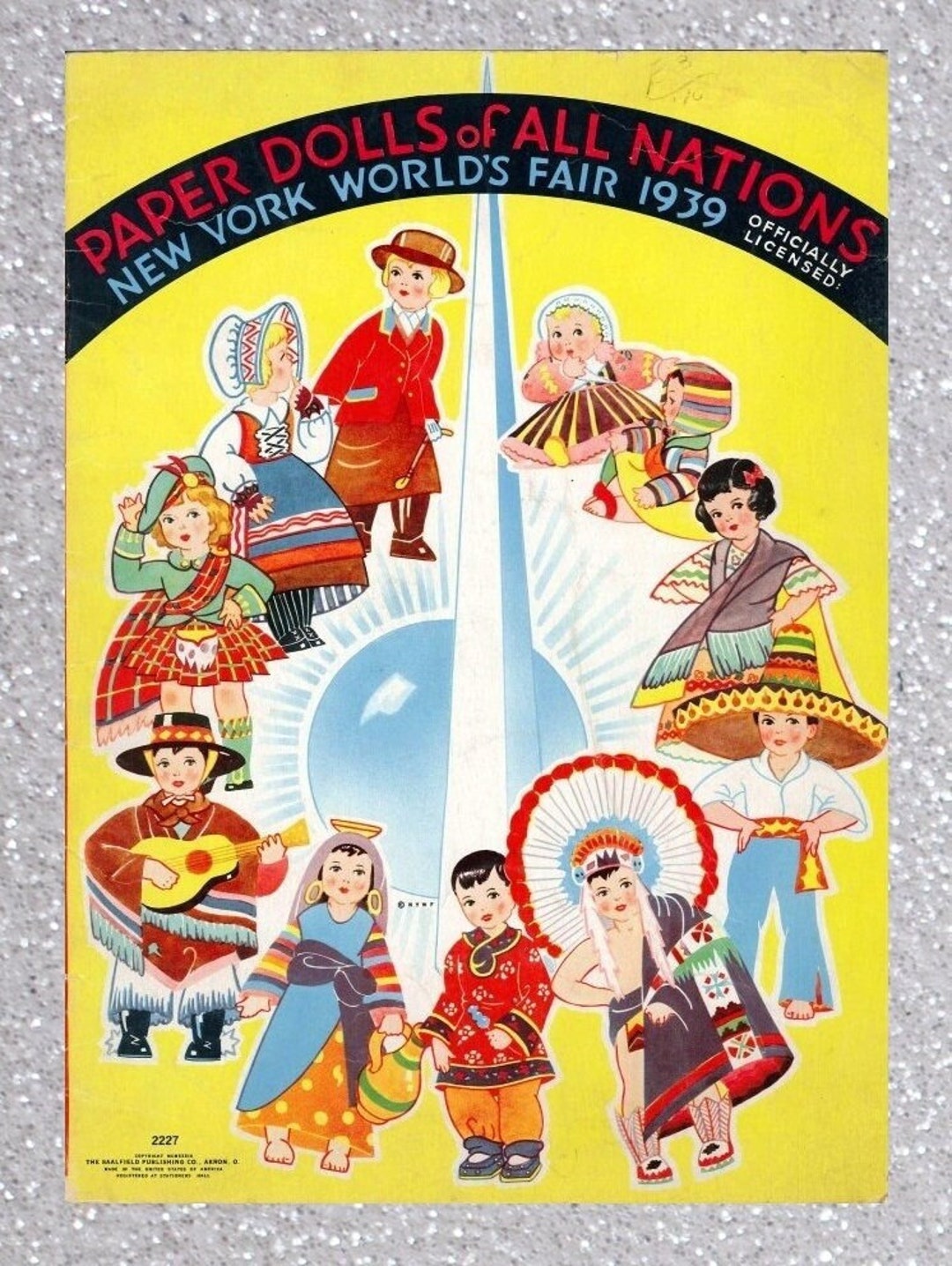 Vintage Paper Dolls All Nations New York,pdf - Etsy