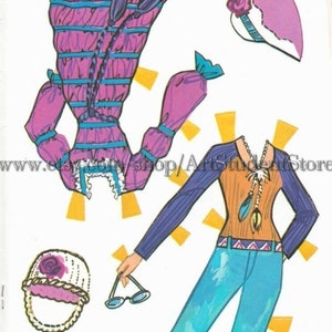 Vintage Crissy Paper Dolls With Fun Fashion,pdf - Etsy