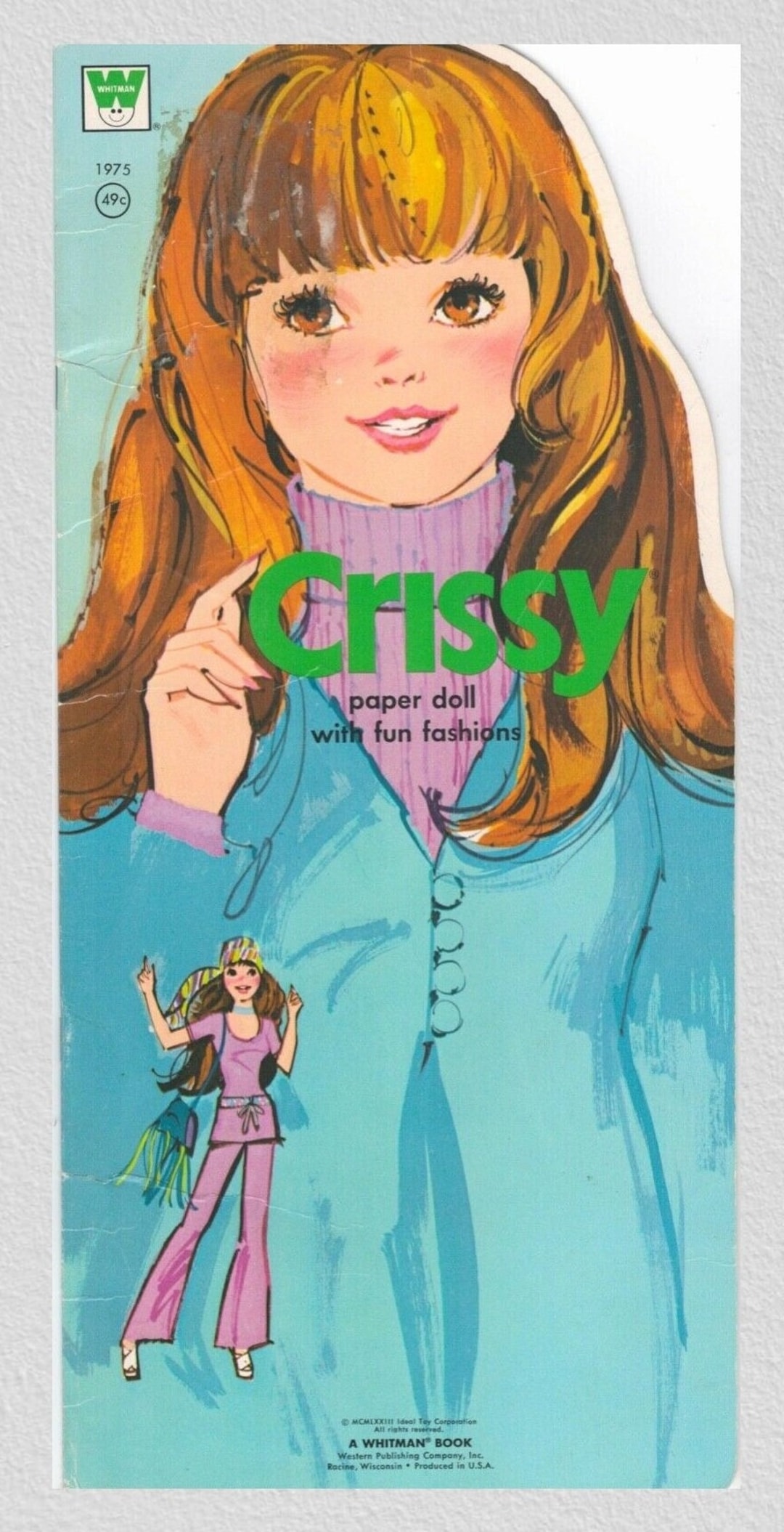 Vintage Crissy Paper Dolls With Fun Fashion,pdf - Etsy