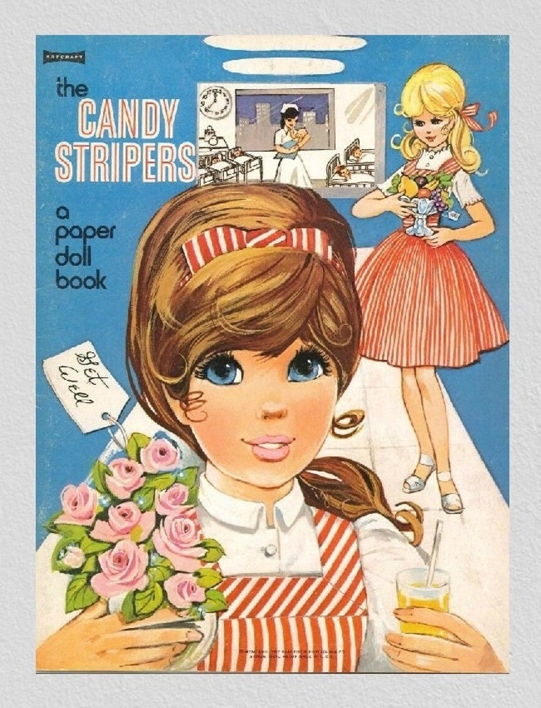 Digital Printable Printable Vintage Paper Dolls, the Candy Stripers C ...