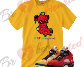 blue and yellow 5s shirts