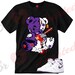 Broken Hearted Mad Bear Shirt Match Jordan Court Purple 1s