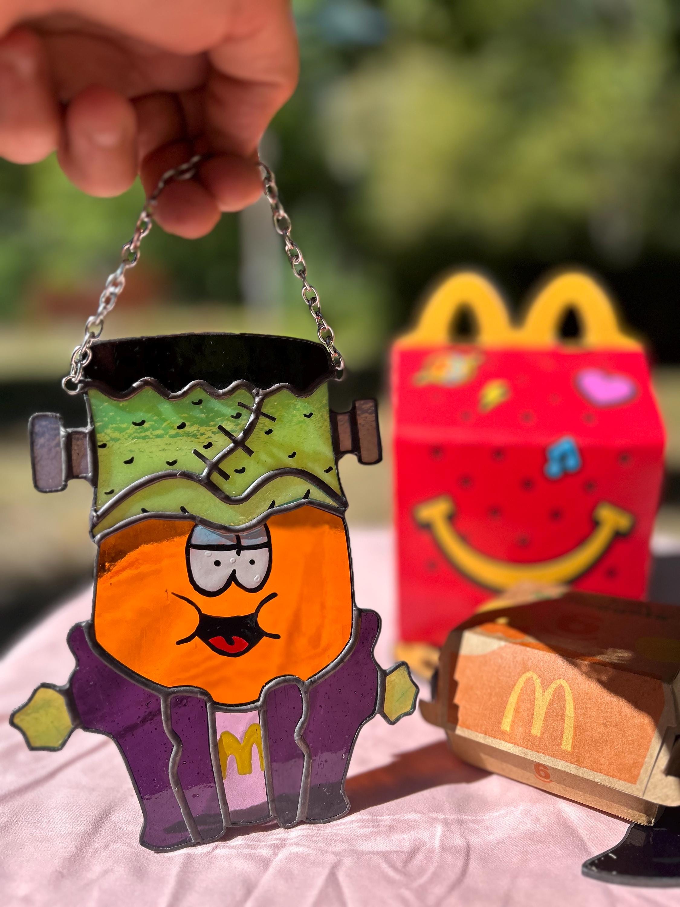 ヴィンテージステンドグラス マクバディ ハロウィン フランケン 