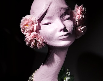 Vintage Display Mannequins Head by Hindsgaul 1950/60s