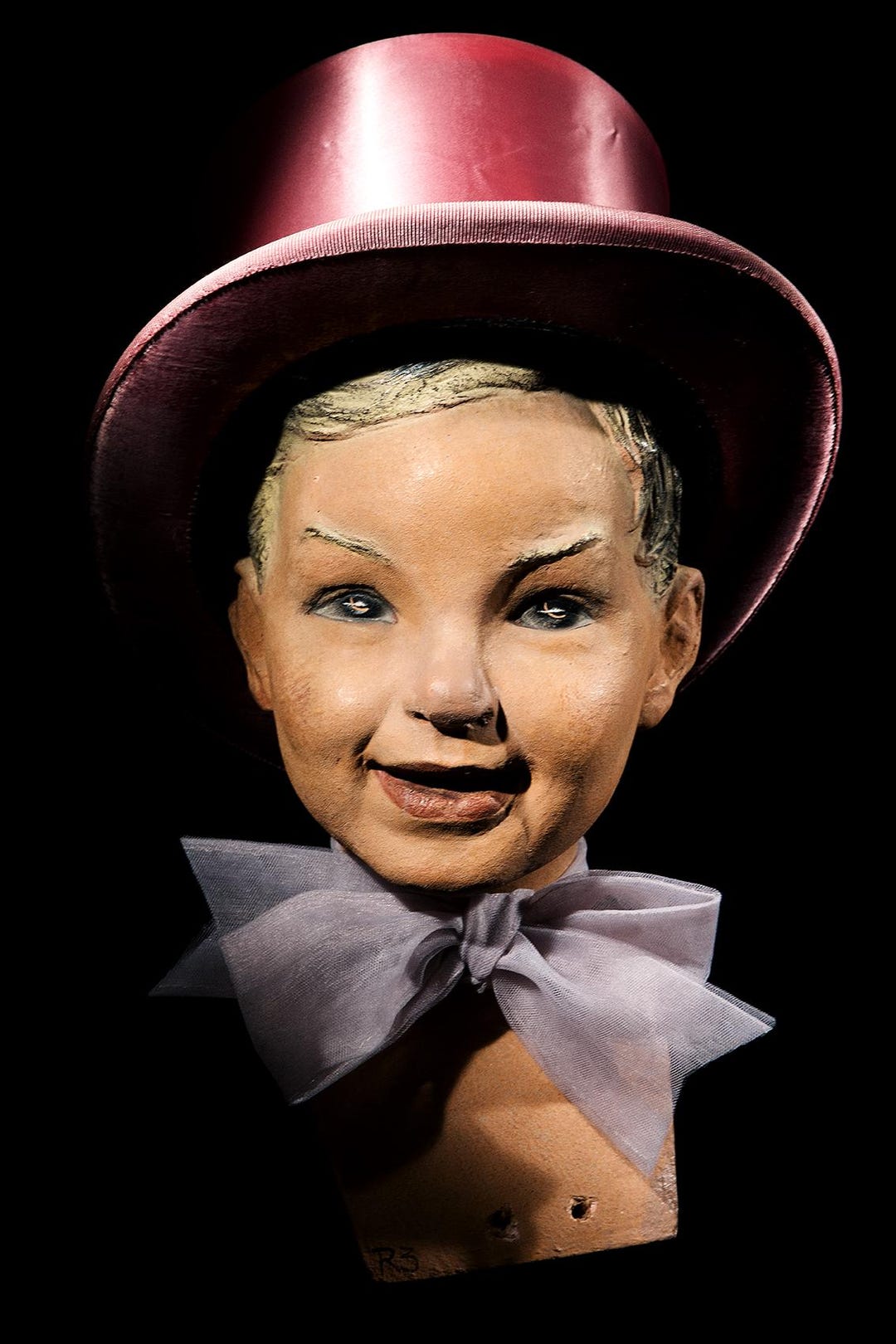 Bust Hat VINTAGE DISPLAY MANNEQUINS Decorative Head Bust Hat Head Accessory Bust ...