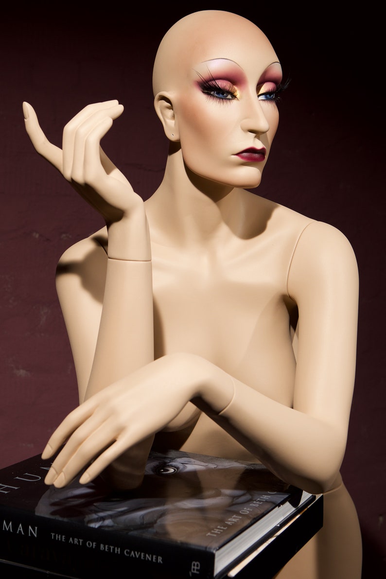 VINTAGE DISPLAY MANNEQUIN Olga by Gemini Mannequins Mannequin Mannequin