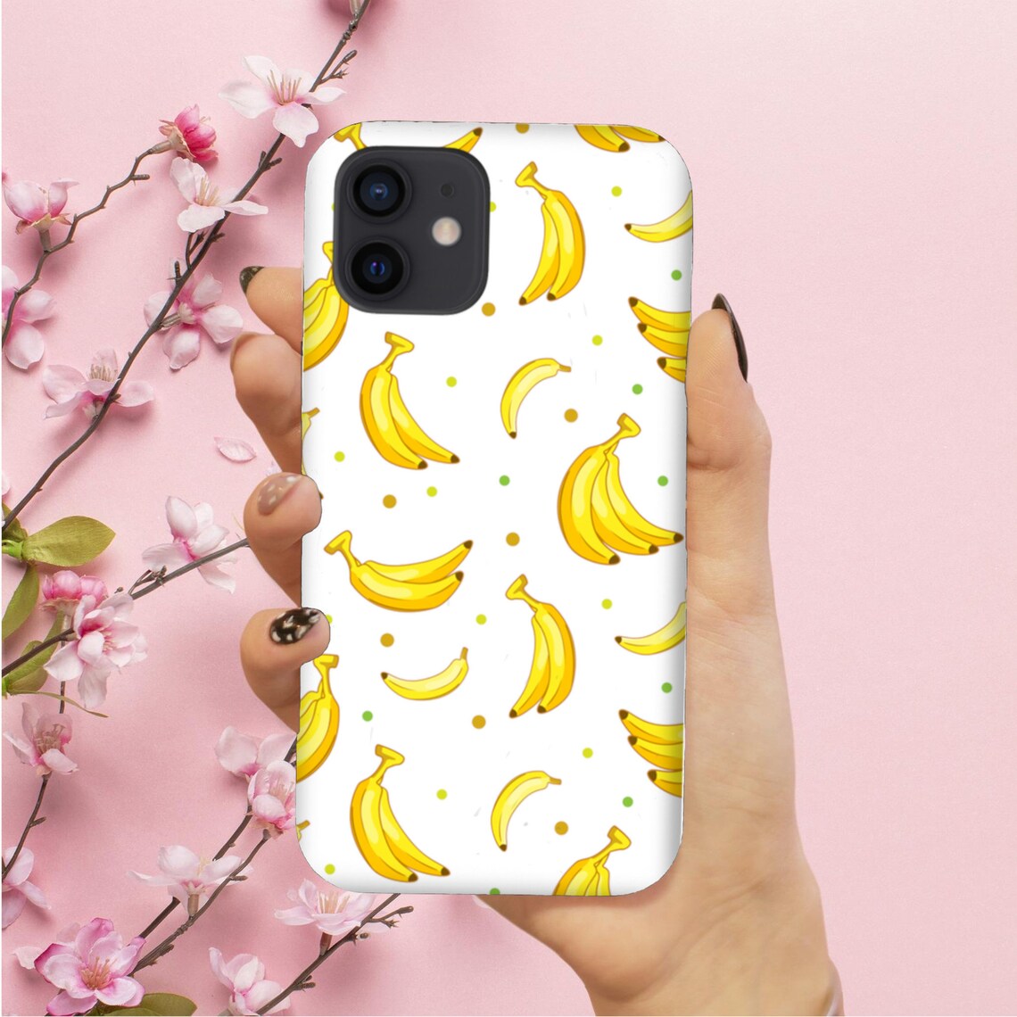 Banana iPhone Snap Case Tough Case Abstract iPhone Case Etsy