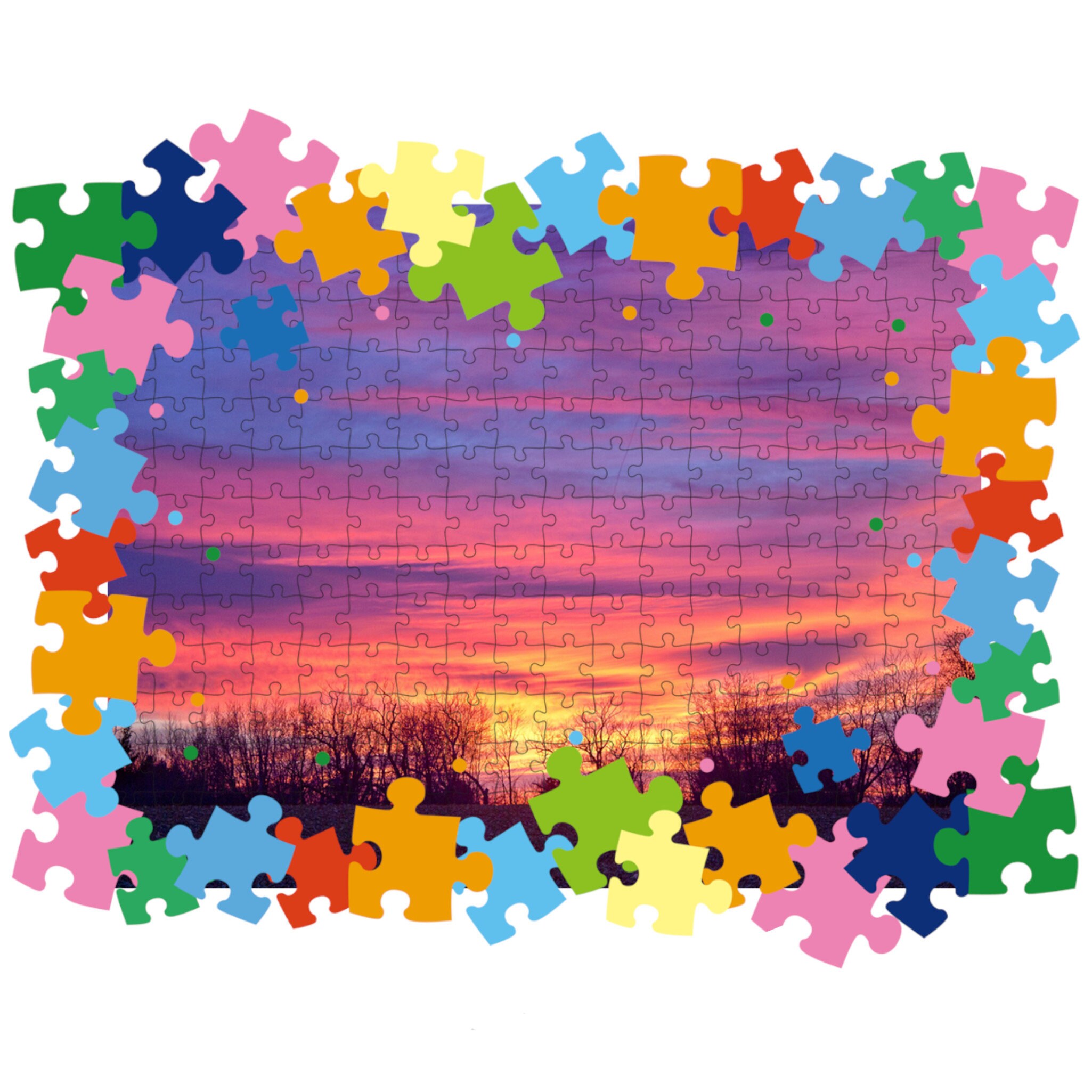 Impossible puzzle 252 piece jigsaw puzzle 10x14 inch Difficult Etsy