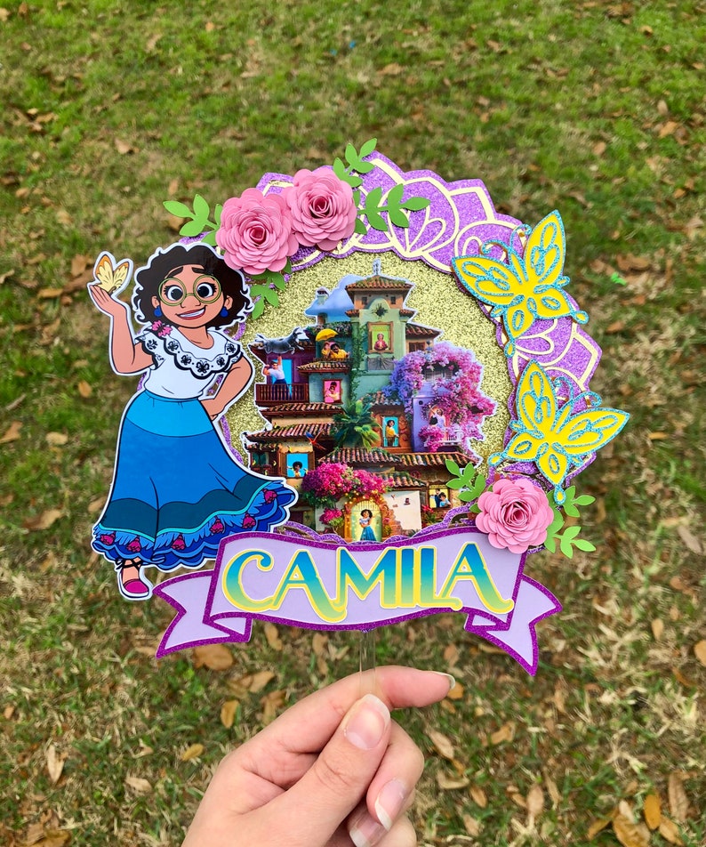 Encanto Cake Topper Encanto Cake Topper Encanto Cake Etsy