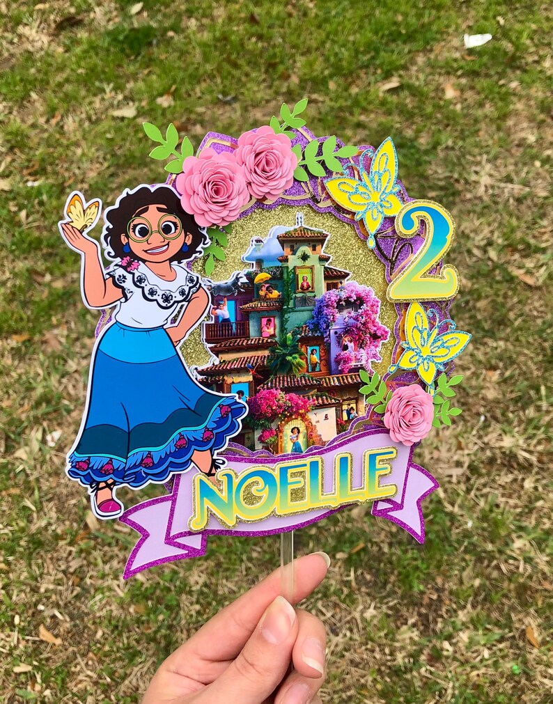 Encanto Cake Topper Encanto Cake Topper Encanto Cake Etsy