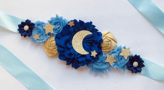 Baby Shower Maternity Sash, Maternity Sash, Belly Band, Twinkle