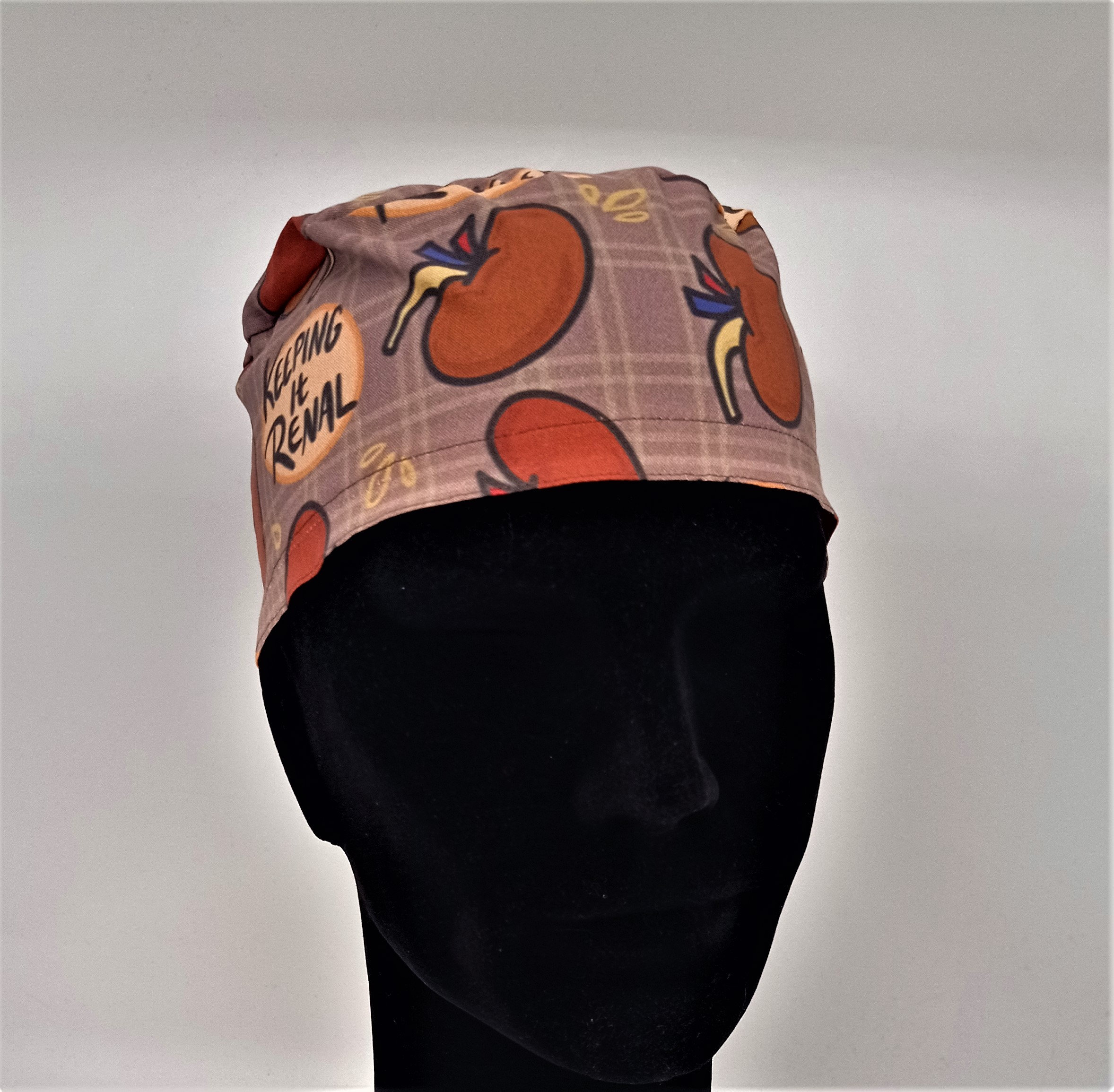 Keeping It Renal Scrub Cap Kidneys Renal Scrub Cap surgeon Etsy Australia