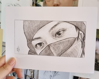 Stray Kids Felix and his Beautiful Freckles / Art Print