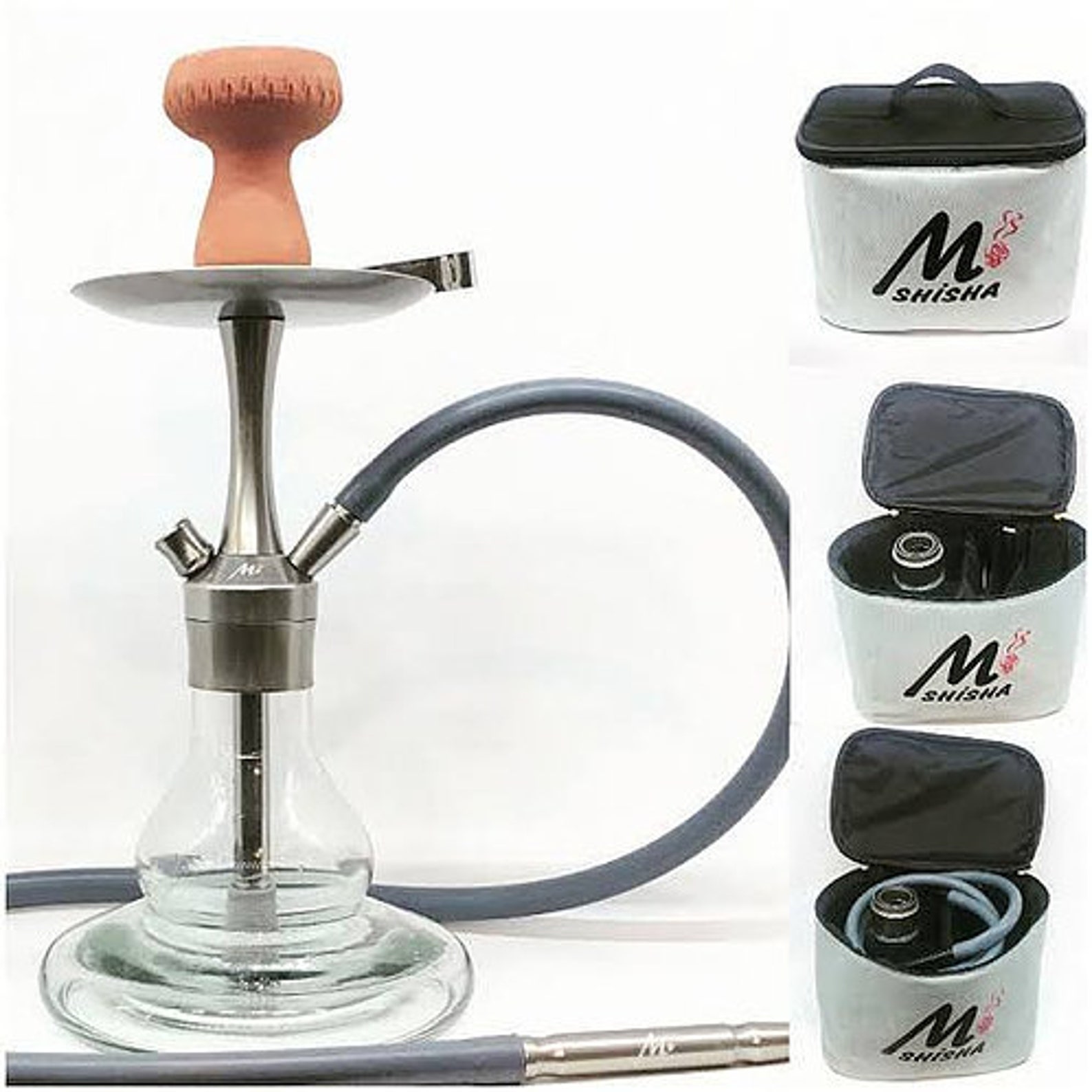 Mini Shisha Hookah Set with Travel Case Bag Etsy