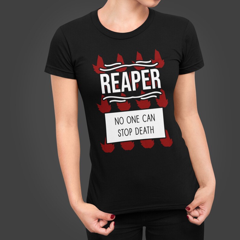 Diablo 3 Reaper of Souls Taco Bell Diablo Hot Sauce Parody Graphic Tee Shirt No One Can Stop Death