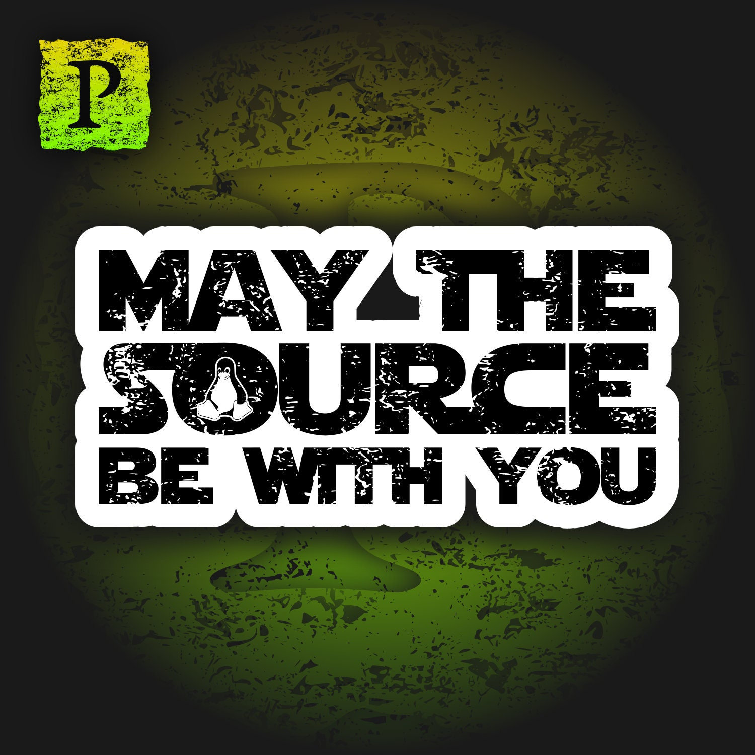 May the Source Be With You Sticker 3X3 Inch - Etsy