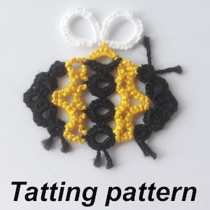 Bumblebee tatting PDF pattern