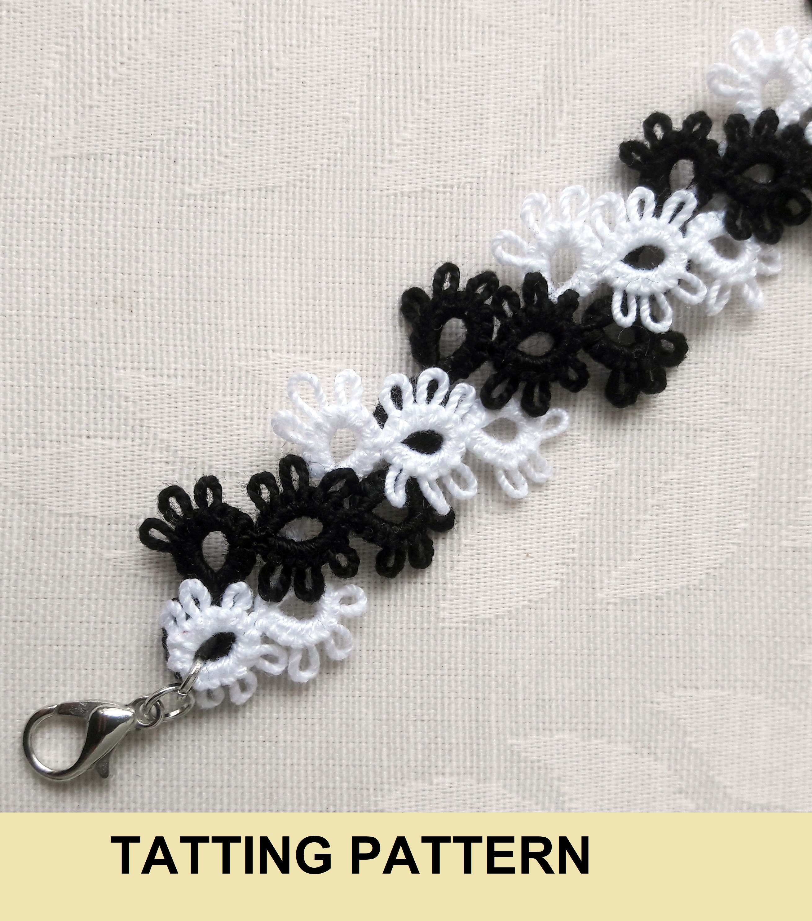 Tatting bracelet PDF pattern bundle Etsy