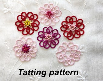 Petal love PDF tatting pattern