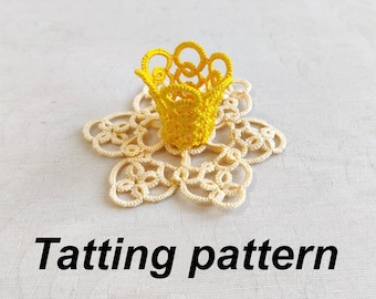 Narcissus tatting PDF pattern