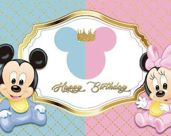 Minnie Mouse Baby Shower Decorations Etsy
