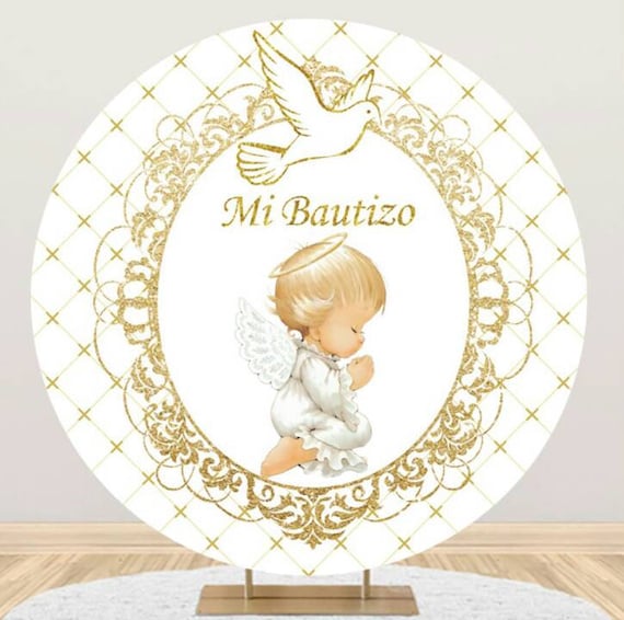 ▷ Photocall Bautizo niño - niña con fondo de cielo y nubes - Envío Gratis