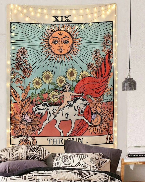 Tarot wall tapestry best sale