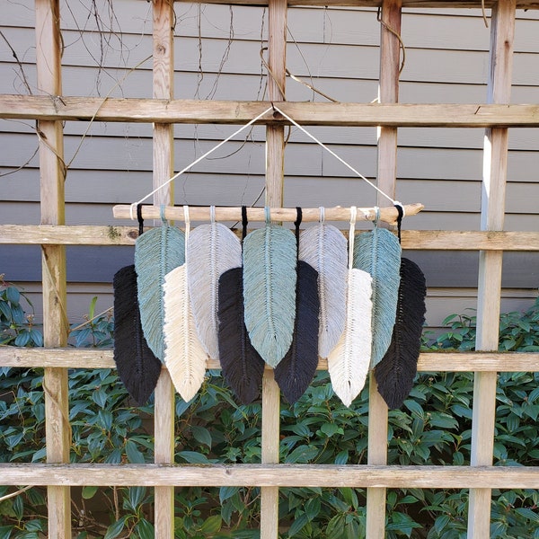 Feather Wall Hanging Etsy