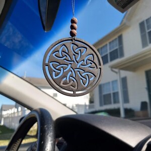 Car Accessories. Car Charms With Lava Bead Essential Oil Diffuser. Car ...