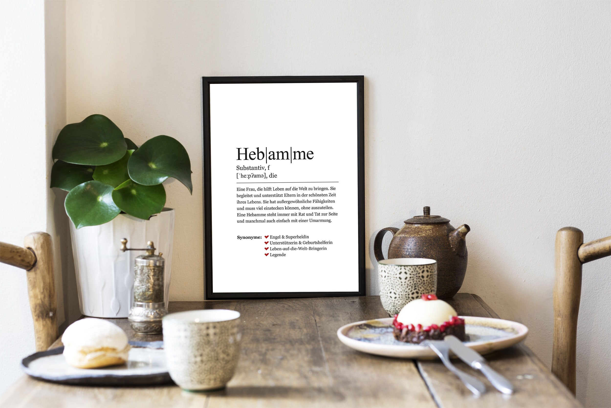 Hebamme Wandbild Kunstdruck Poster Bild Din A4 Dekoration Geburt Geschenkidee Hebamme Wandbild Kunstdruck Poster Bild Din A4 Dekoration Geburt Geschenkidee