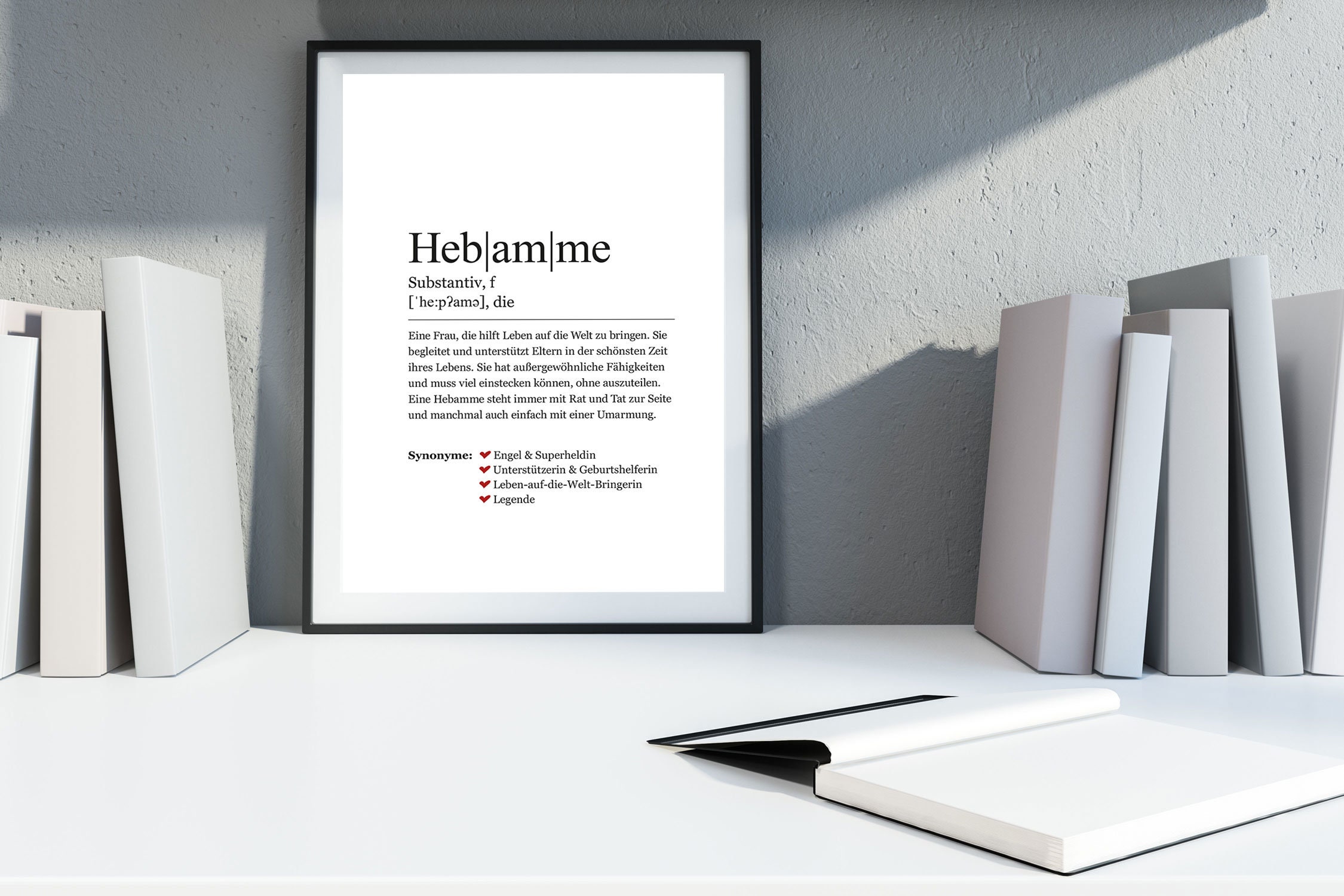 Hebamme Wandbild Kunstdruck Poster Bild Din A4 Dekoration Geburt Geschenkidee Hebamme Wandbild Kunstdruck Poster Bild Din A4 Dekoration Geburt Geschenkidee