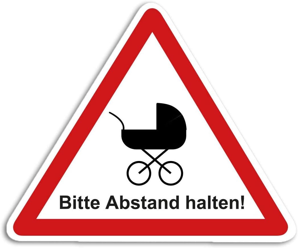 Lustige Hundeleine Mit Spruch – „Please Keep Your Distance“, 70 Cm, Polyester